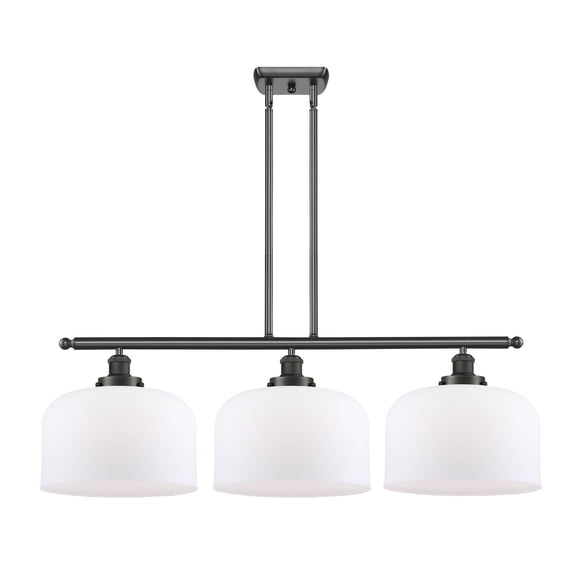 916-3I-OB-G71-L-LED-Innovations Lighting-X-Large Bell-10.5W 3 LED Island in Industrial Style-36 Inches Wide by 11 Inches High Oil Rubbed Bronze