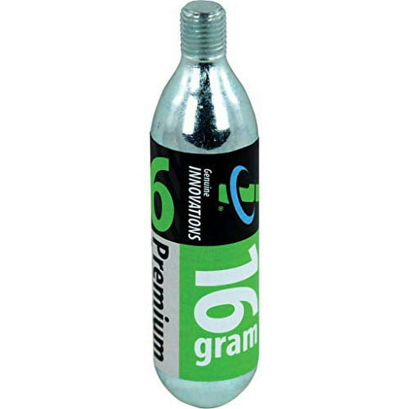 Innovations Genuine 16 Gram Threaded CO2 Cartridges for Bicycle Tires (6-Pack)