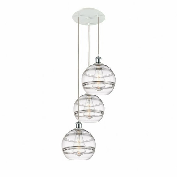 Innovations Lighting - Rochester - 3 Light Cord Hung Multi Pendant In Industrial