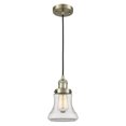 thumbnail image 1 of Innovations Lighting 201C Bellmont Bellmont 6" Wide Mini Pendant - Brass, 1 of 4