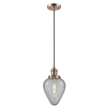 Innovations Lighting 201C Geneseo Geneseo 7" Wide Mini Pendant - Copper