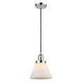 thumbnail image 1 of Innovations Lighting 201C Large Cone Large Cone 8" Wide Mini Pendant - White, 1 of 6