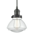 thumbnail image 1 of Innovations Lighting 201C Olean Olean 7" Wide Mini Cord Hung Pendant - Bronze, 1 of 7