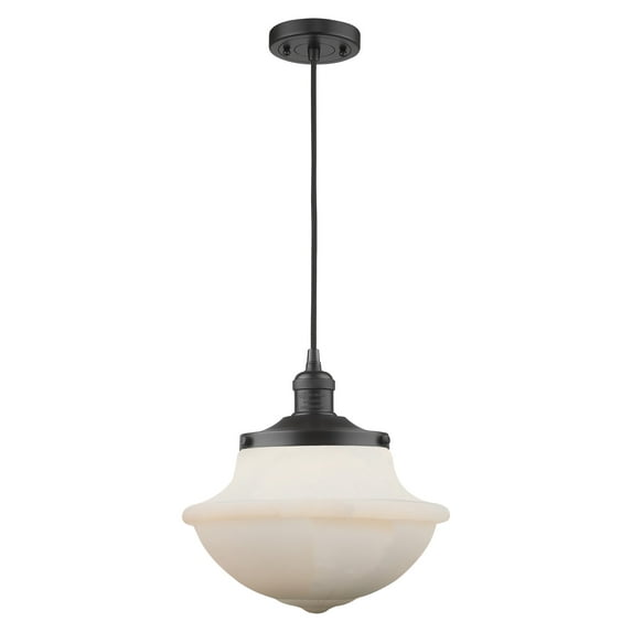 Innovations Lighting 201C Oxford School House Oxford School House 1 Light 12" Wide Pendant