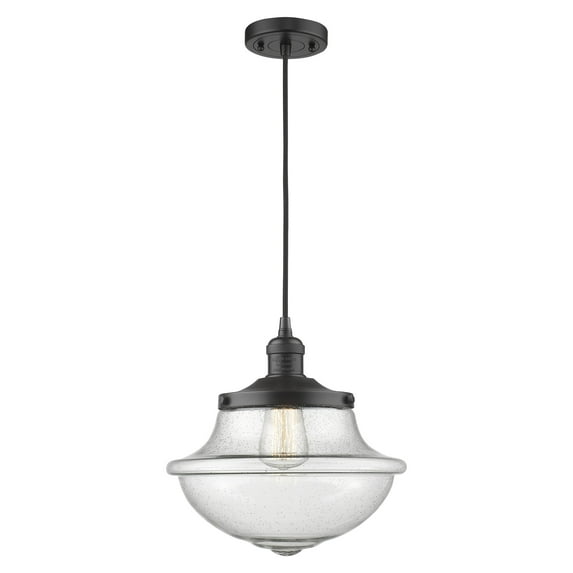 Innovations Lighting 201C Oxford School House Oxford School House 1 Light 12" Wide Pendant