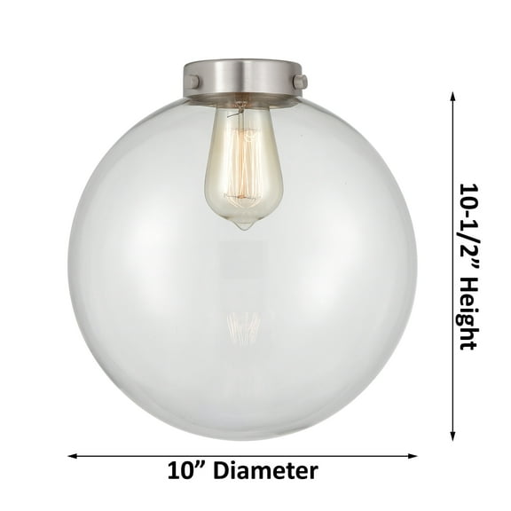 Innovations Lighting 201Csw-13-10 Beacon Pendant Beacon 10" Wide Pendant - Satin Gold /