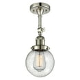 thumbnail image 1 of Innovations Lighting 201F-6 Beacon Beacon 1 Light 6" Wide Semi-Flush Ceiling Fixture -, 1 of 4