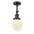 thumbnail image 1 of Innovations Lighting 201F-6 Beacon Beacon 1 Light 6" Wide Semi-Flush Ceiling Fixture -, 1 of 4