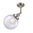 thumbnail image 1 of Innovations Lighting 201F-SN-G204-8 Beacon 1 Light 8" Wide Semi-Flush Ceiling Fixture -, 1 of 7