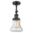 thumbnail image 1 of Innovations Lighting 201F Bellmont Bellmont 1 Light 6" Wide Convertible Semi-Flush Ceiling, 1 of 4