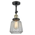 thumbnail image 1 of Innovations Lighting 201F-BAB-G142 Chatham 1 Light 6" Wide Semi-Flush Ceiling Fixture -, 1 of 4