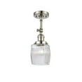 thumbnail image 1 of Innovations Lighting 201F-PN-G302 Colton 1 Light 6" Wide Semi-Flush Ceiling Fixture -, 1 of 4