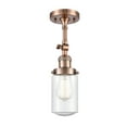 thumbnail image 1 of Innovations Lighting 201F Dover Dover 5" Wide Convertible Semi-Flush Ceiling Fixture /, 1 of 2