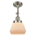 thumbnail image 1 of Innovations Lighting 201F-SN-G171 Fulton 1 Light 7" Wide Semi-Flush Ceiling Fixture -, 1 of 2