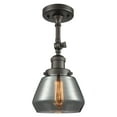 thumbnail image 1 of Innovations Lighting 201F Fulton Fulton 1 Light 7" Wide Semi-Flush Ceiling Fixture -, 1 of 2