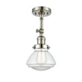thumbnail image 1 of Innovations Lighting 201F-PN-G322 Olean 7" Wide Convertible Semi-Flush Ceiling Fixture /, 1 of 2
