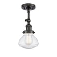 thumbnail image 1 of Innovations Lighting 201F Olean Olean 7" Wide Convertible Semi-Flush Ceiling Fixture /, 1 of 2