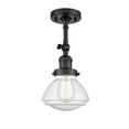 thumbnail image 1 of Innovations Lighting 201F-BK-G324 Olean 7" Wide Convertible Semi-Flush Ceiling Fixture /, 1 of 2