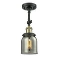 thumbnail image 1 of Innovations Lighting 201F Small Bell Small Bell 1 Light 5" Wide Semi-Flush Ceiling Fixture, 1 of 7
