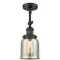 thumbnail image 1 of Innovations Lighting 201F-BK-G58 Small Bell 1 Light 5" Wide Semi-Flush Ceiling Fixture -, 1 of 7