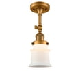 thumbnail image 1 of Innovations Lighting 201F Small Canton Small Canton 6" Wide Convertible Semi-Flush Ceiling, 1 of 7