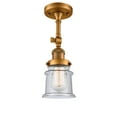 thumbnail image 1 of Innovations Lighting 201F-BB-G184S Small Canton 6" Wide Convertible Semi-Flush Ceiling, 1 of 7