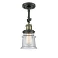 thumbnail image 1 of Innovations Lighting 201F-BAB-G184S Small Canton 6" Wide Convertible Semi-Flush Ceiling, 1 of 7