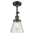 thumbnail image 1 of Innovations Lighting 201F-OB-G64 Small Cone 1 Light 6" Wide Semi-Flush Ceiling Fixture -, 1 of 5