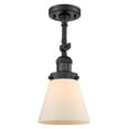 thumbnail image 1 of Innovations Lighting 201F-BK-G61 Small Cone 1 Light 6" Wide Semi-Flush Ceiling Fixture -, 1 of 5
