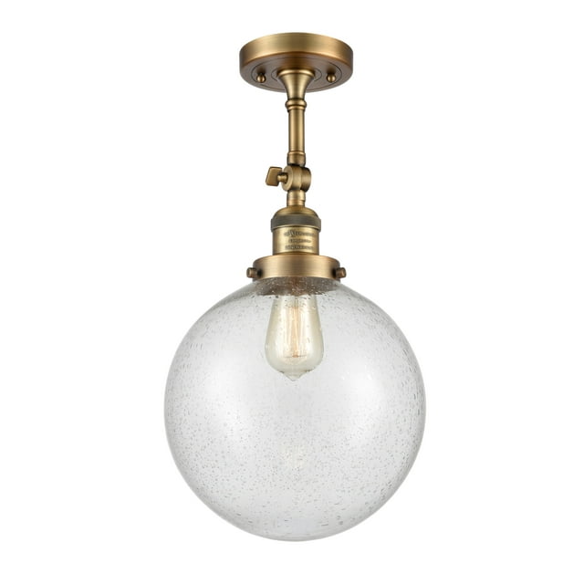 Innovations Lighting 201F X-Large Beacon X-Large Beacon 10" Wide Semi-Flush Globe Ceiling