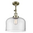 thumbnail image 1 of Innovations Lighting 201F-AB-G72-L X-Large Bell 12" Wide Semi-Flush Ceiling Fixture -, 1 of 3