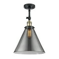 thumbnail image 1 of Innovations Lighting 201F X-Large Cone X-Large Cone 12" Wide Semi-Flush Ceiling Fixture -, 1 of 2
