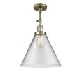 thumbnail image 1 of Innovations Lighting 201F-AB-G42-L X-Large Cone 12" Wide Semi-Flush Ceiling Fixture -, 1 of 2