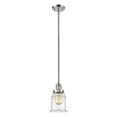 thumbnail image 1 of Innovations Lighting 201S-PN-G182 Canton 7" Wide Mini Pendant - Nickel, 1 of 7