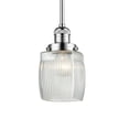 thumbnail image 1 of Innovations Lighting 201S-PC-G302 Colton 1 Light 6" Wide Mini Pendant - Polished Chrome /, 1 of 7