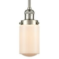 thumbnail image 1 of Innovations Lighting 201S-SN-G311 Dover 10" Tall Mini Rod Hung Pendant - White, 1 of 7