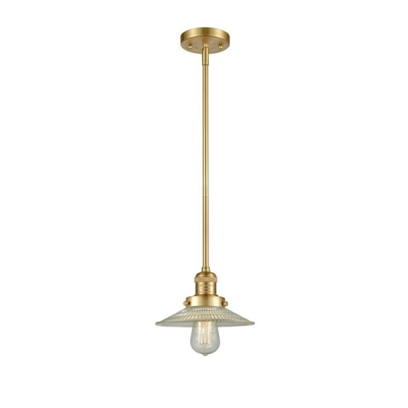 Innovations Lighting 201S-G2-Led Halophane 1 Light Mini Pendant - Gold