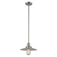 thumbnail image 1 of Innovations Lighting 201S-SN-G2 Halophane 9" Wide Mini Pendant - Nickel, 1 of 6