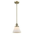 thumbnail image 1 of Innovations Lighting 201S Large Cone Cone 8" Wide 1 Light Mini Pendant - White, 1 of 7