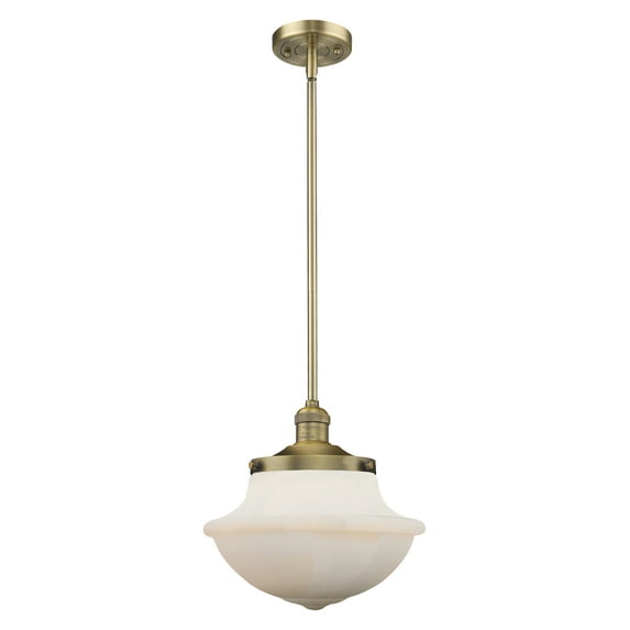 Innovations Lighting 201S Oxford Schoolhouse Oxford Schoolhouse 1 Light 12" Wide Pendant -