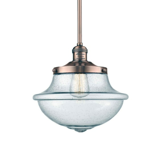 Innovations Lighting 201S Oxford Schoolhouse Oxford Schoolhouse 1 Light 12" Wide Pendant -
