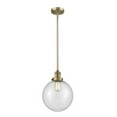 thumbnail image 1 of Innovations Lighting 201S X-Large Beacon X-Large Beacon 10" Wide Mini Pendant - Brass, 1 of 6