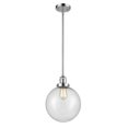 thumbnail image 1 of Innovations Lighting 201S-PC-G204-10 X-Large Beacon 10" Wide Mini Pendant - Chrome, 1 of 6