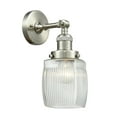thumbnail image 1 of Innovations Lighting 203 Colton Colton 1 Light 11" Tall Bathroom Sconce - Nickel, 1 of 5