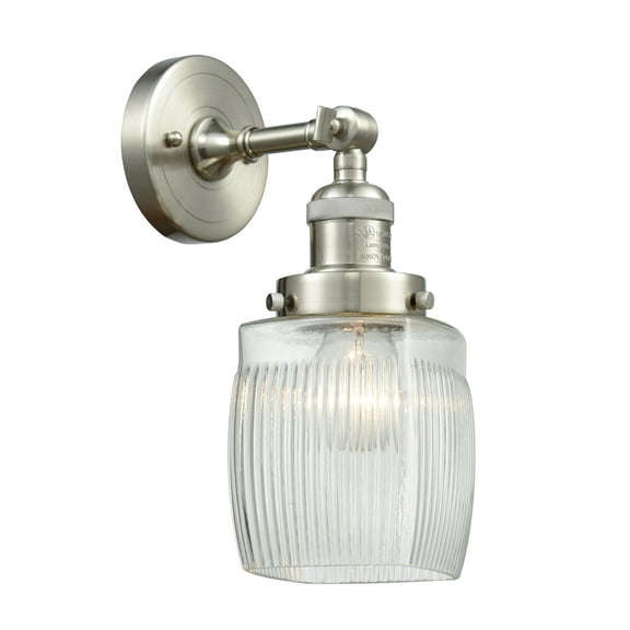 Innovations Lighting 203 Colton Colton 1 Light 11" Tall Bathroom Sconce - Nickel
