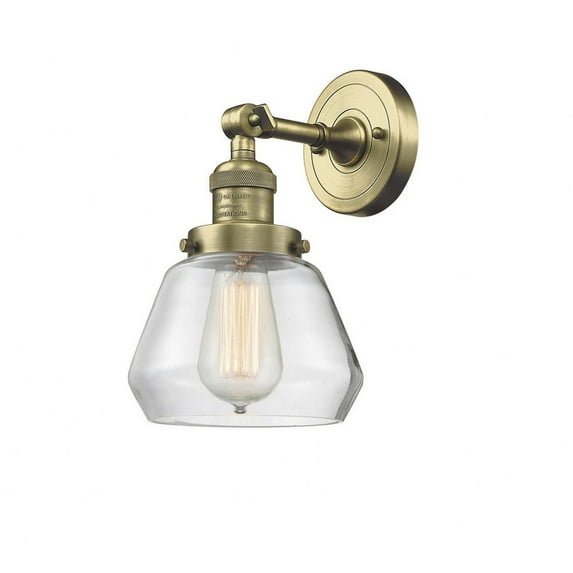 Innovations Lighting - Fulton - 1 Light Wall Sconce In Industrial Style-11
