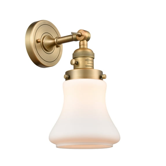 Innovations Lighting 203Sw Bellmont Bellmont 1 Light 11" Tall Bathroom Sconce - White
