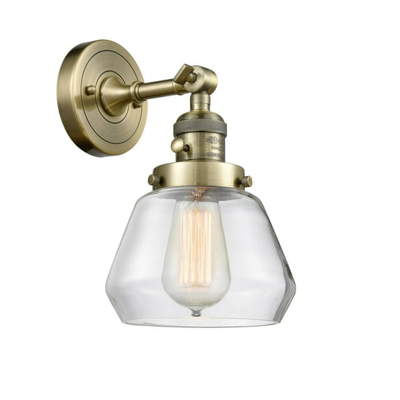 Innovations Lighting 203Sw Fulton Fulton 1 Light 11" Tall Bathroom Sconce - Brass