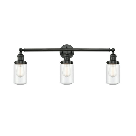 Innovations Lighting 205 Dover Dover 3 Light 31" Wide Bathroom Vanity Light - Black