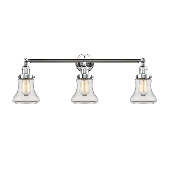 Innovations Lighting 205-PC-G192 Bellmont 3 Light 30" Wide Bathroom Vanity Light - Chrome